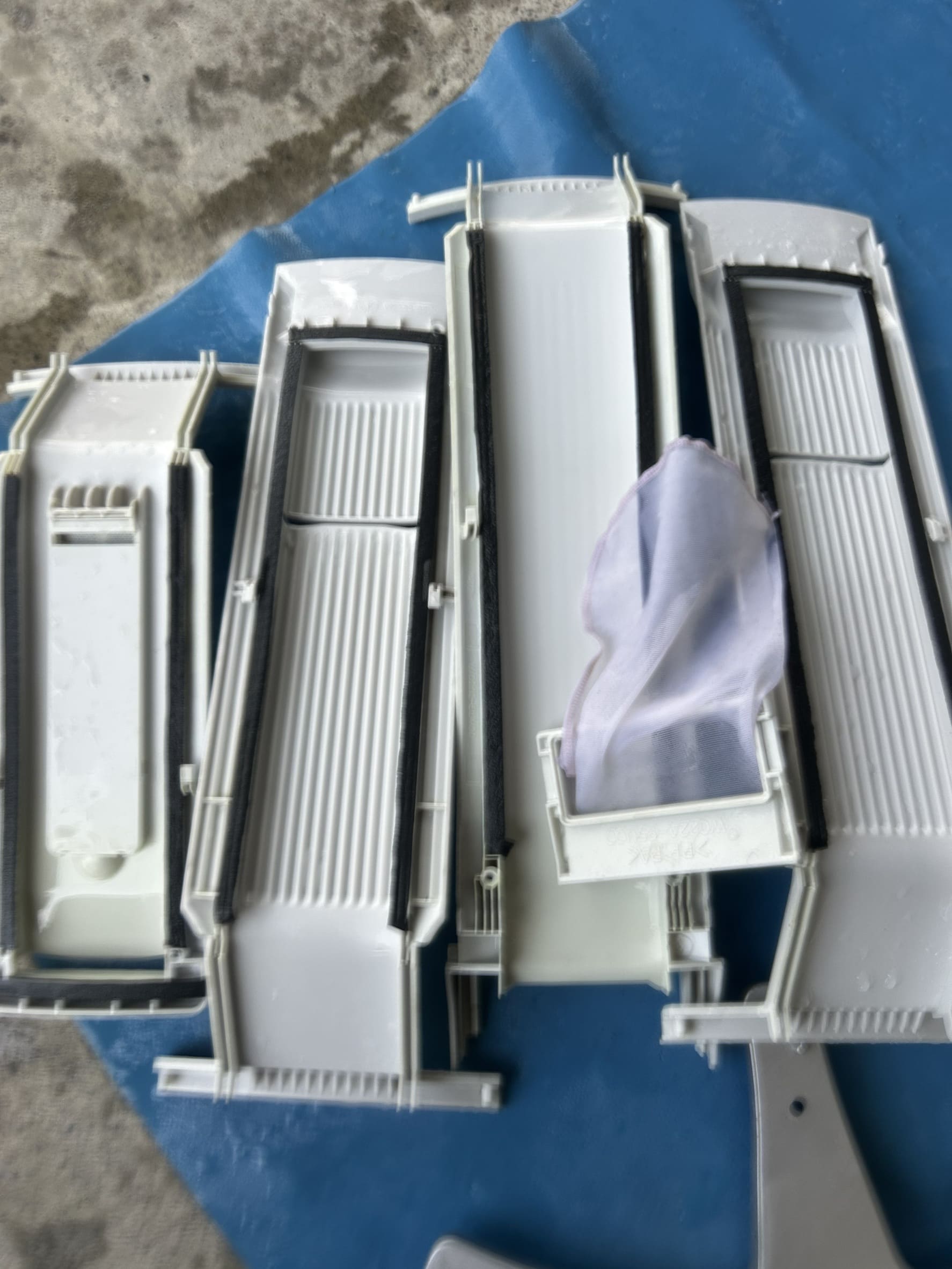 洗衣機濾網清洗後