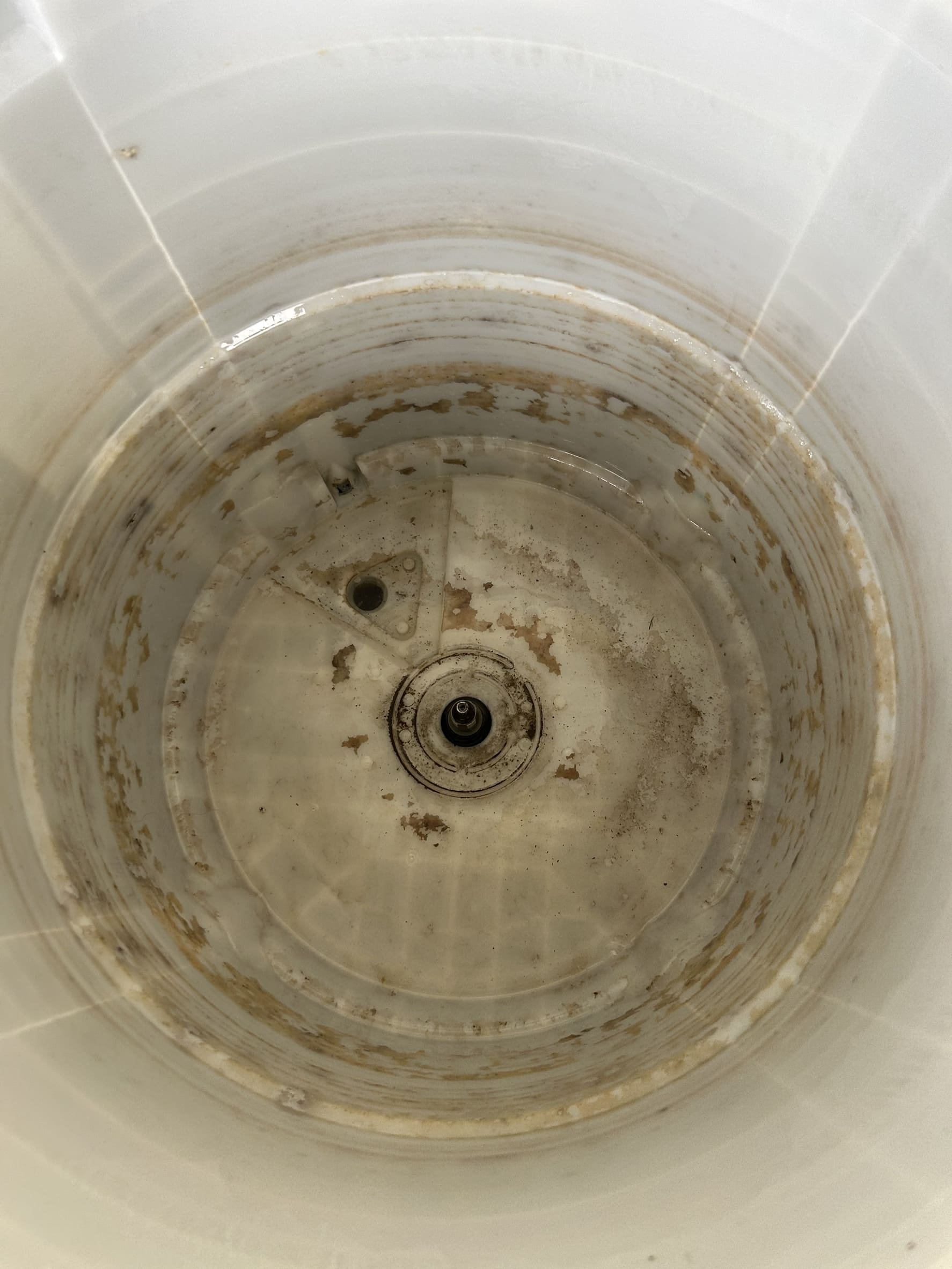 洗衣機外桶清洗前